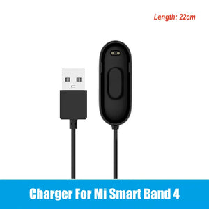 Charger For Xiaomi Smart Band 9 8 Pro 8 Active 7Pro 7 6 NFC 5 Mi Smart Band 4 3 2 Bracelet USB Dock Magnetic Charging Cable