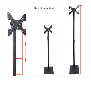 (1500mm high) Steel tilt back forth up down swivel full motion 10"-37" LED LCD TV Cart Flat Panel Plasma TV Trolley Floor Stand