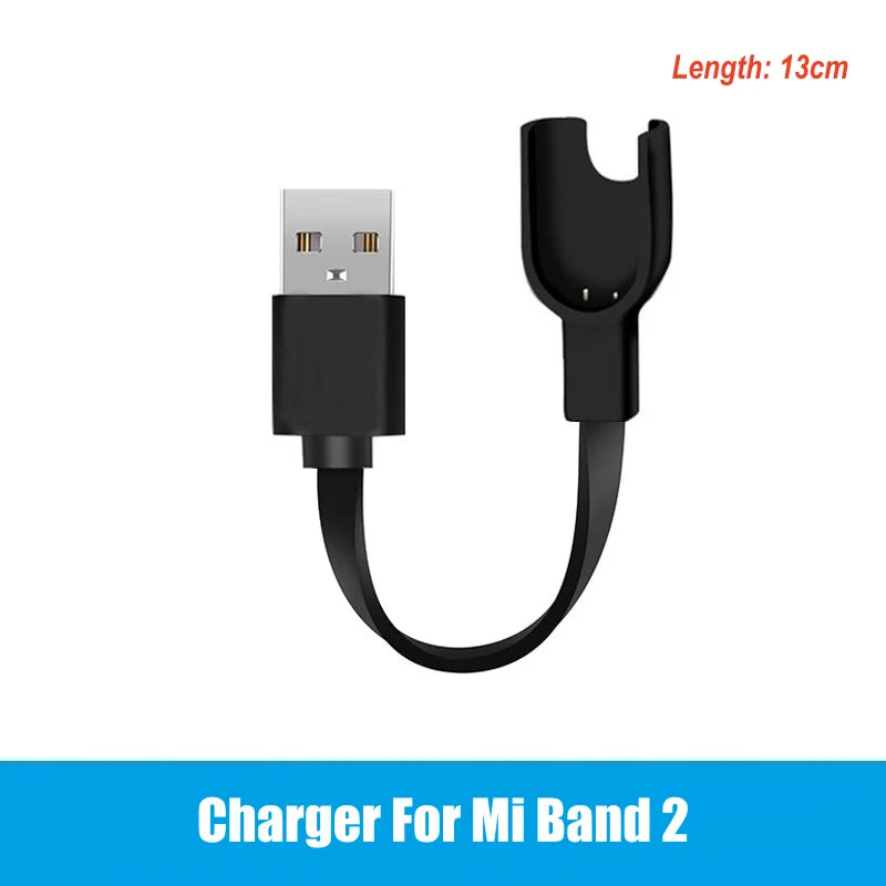 Charger For Xiaomi Smart Band 9 8 Pro 8 Active 7Pro 7 6 NFC 5 Mi Smart Band 4 3 2 Bracelet USB Dock Magnetic Charging Cable