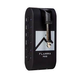 FLAMMA FX10 Guitar Headphone Amplifier Headphone Amp Portable Guitar Plug  Amp Bulit in 14 Effects 14 Amp Models 28 Drum Grooves