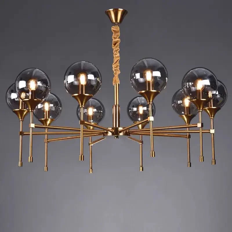 Nordic Modern Simple Living Room Chandelier Atmospheric Home New Magic Beans Bedroom Lighting Light Luxury Restaurant Lamps LED