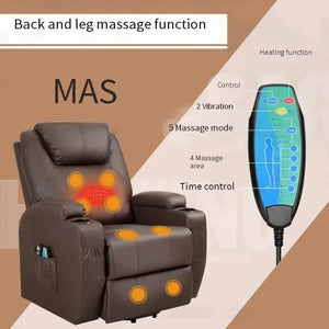 Helping The Elderly Sofa Sofas Living Room Sectional Electric Recliner Set Furniture Gaming Relax Armchair Theater Seating Power
