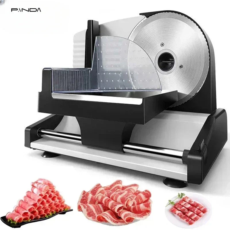 New electric food slicer meat food household desktop meat slicer lamb beef slicer bread ham meat cutter