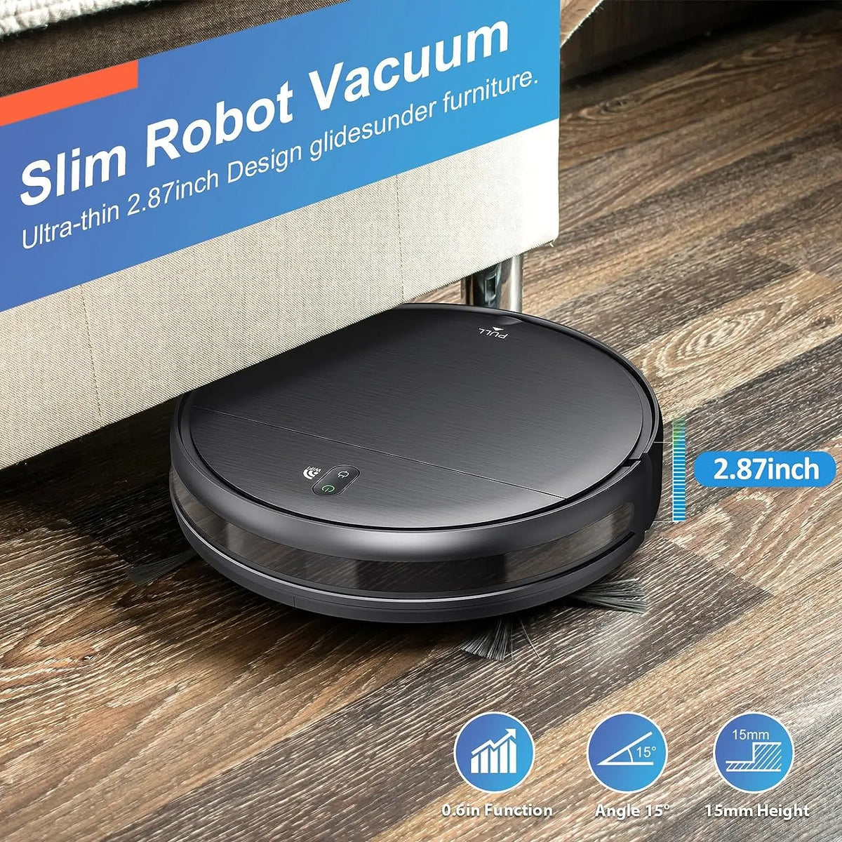 Auto Charging Robot Vacuum Cleaner - Stereotech