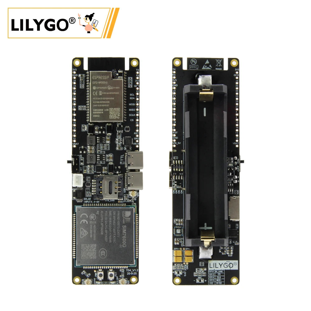 LILYGO® TTGO T-SIM7600 ESP32 LTE Cat4/1 4G Development Board SIM7600G-H R2 SIM7600SA-H SIM7600E-H SIM7600E-L1C SIM7600E Module