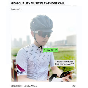 Smart Glasses Bluetooth 5.2 Earphones Sunglassess Wireless Riding Sport Headphone UV400 Polarized Music Calling Eyeglassess