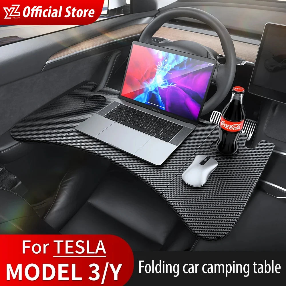 YZ Table Desk For Tesla Model 3 - Stereotech