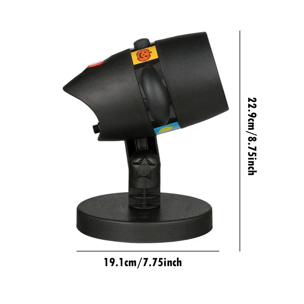 Halloween Decoration Christmas Party Decoration Projector Lights 12 Patterns Hirundo Fantastic Slide Show Large Coverage Area