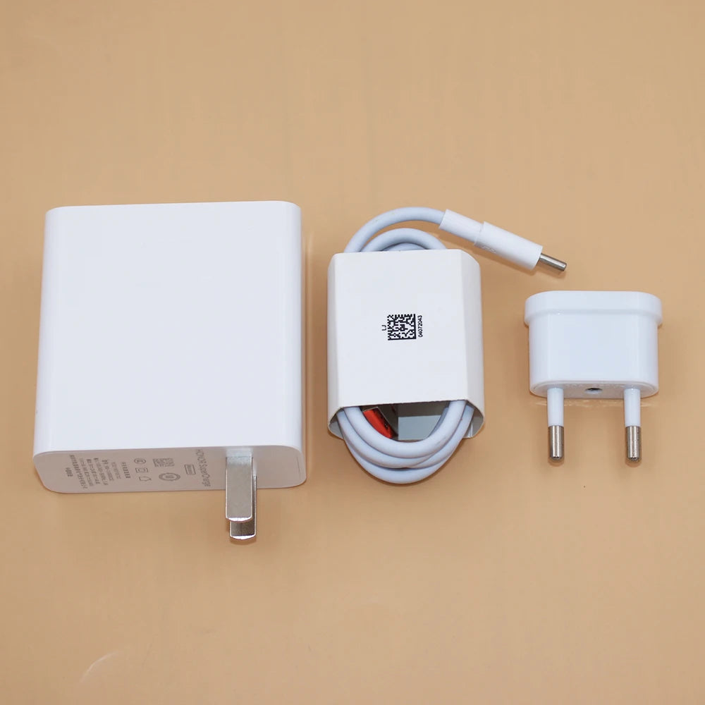 Honor SuperCharge Max 100W Charger EU/US/UK Plug Power Adapter 6A Type C Cable For Honor 70 60 Pro 50 Magic 3 Magic4 X30