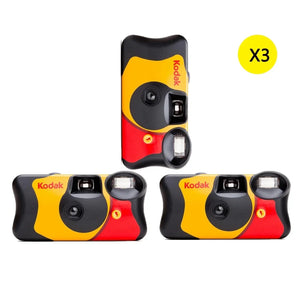 Original Kodak FunSaver Single Use Camera With Flash 1/3/5 Pcs Disposable Point-and-Point Film Cameras 27 Sheets 39 Sheets