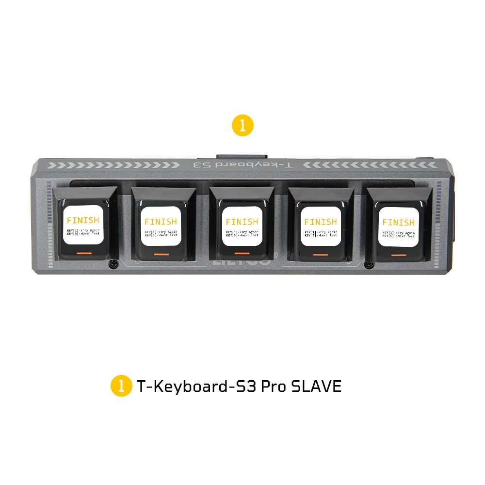 LILYGO® T-Keyboard-S3 Pro ESP32-S3 Keyboard Development Board 0.85-inch LCD Button WiFi Bluetooth WS2812 RGB Encoder Module