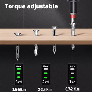 Deli 4V Electric Screwdriver Set USB Rechargeable 10/33 Bit Set Mini Drill Multi-function Disassembly Torque Repair Tools Kit