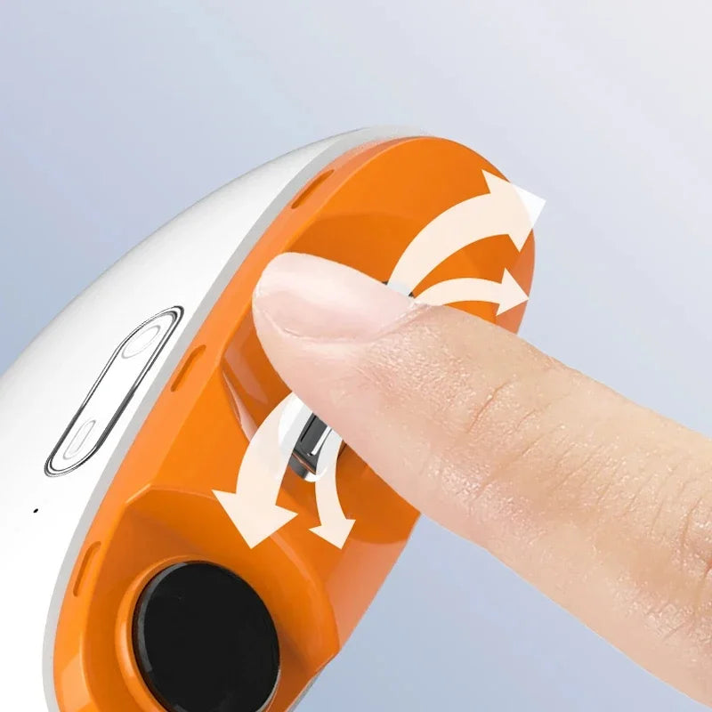 Xiaomi 2in1 Smart Electric Nail Clippers Automatic Polished Armor Trim Nail Clipper Smart Suitable For Children Nail Trimming