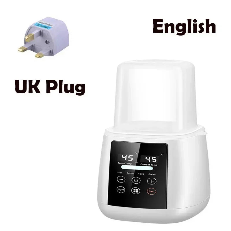 Newborn Baby Feeding Bottle Warmer &amp; Sterilizers with Timer Accurate Temperature Control Food Milk Warmers Bottle Steriliser