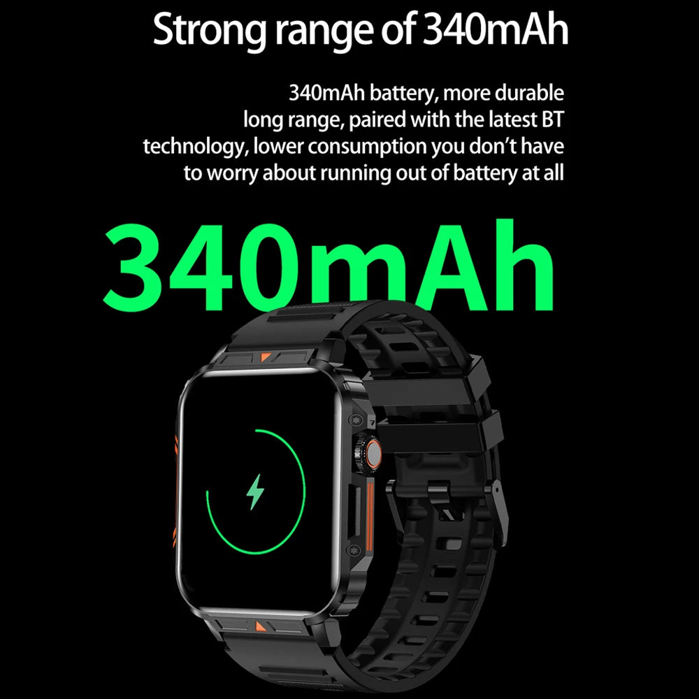 Military Outdoor GPS Sports Smart Watch - Stereotech