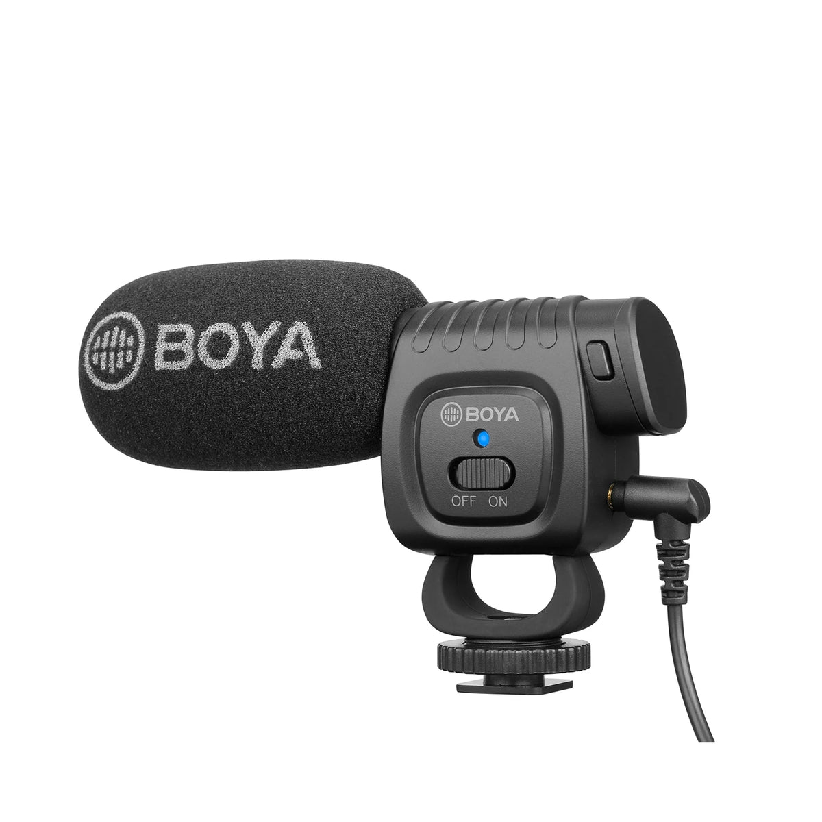 BOYA BY-BM3011 Cardioid Condenser Shotgun Microphone for PC Mobile Phone DSLR Cameras Live Streaming Youtube Recording Vlog
