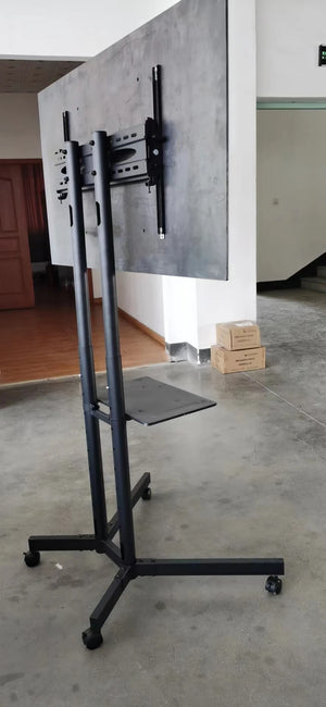 32-70 inch LCD LED Plasma TV  Mount Floor Stand TV Carts Trolley With DVD Holder
