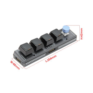 LILYGO® T-Keyboard-S3 Pro ESP32-S3 Keyboard Development Board 0.85-inch LCD Button WiFi Bluetooth WS2812 RGB Encoder Module