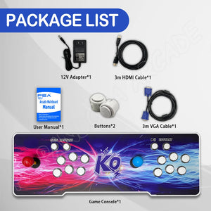 26800 Pandora Saga Dx2 box arcade console 2024 multiplayer Joystick 720P HD Output TV Games Suitable For Family Entertainment