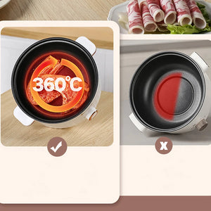 Electric Cooker 3 Files Adjustable Kitchen Appliance Double Layer Home for Hot Pot Cooking Soup Heater Multifunction Cooker EU - Stereotech