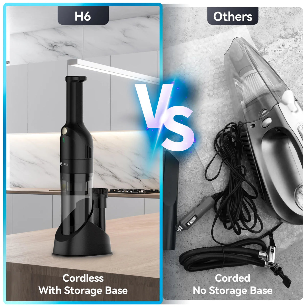 Handheld  Vacuum Cleaner Cordless - Stereotech