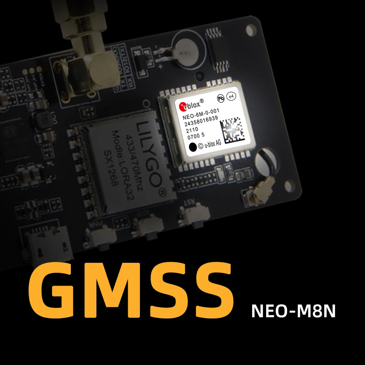 LILYGO® Meshtastic T-Beam ESP32 Module LoRa Development Board Support WiFi Bluetooth GPS Battery OLED LoRaWAN 433/868/915MHz