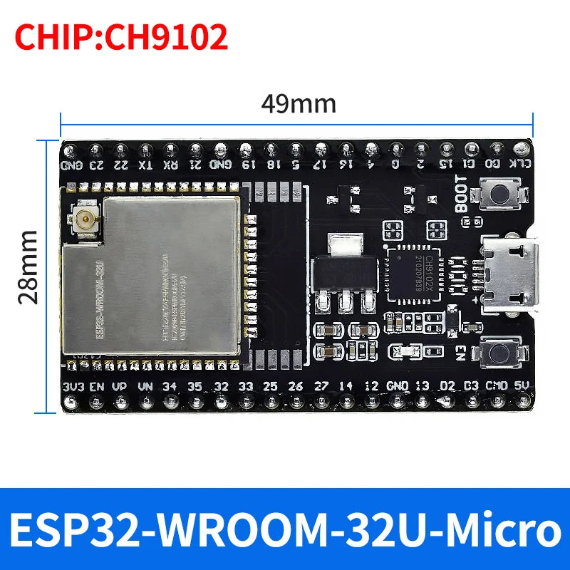 ESP32 Development Board WiFi+Bluetooth Ultra-Low Power Consumption Dual Core ESP-32S ESP32-WROOM-32D ESP32-WROOM-32U ESP 32