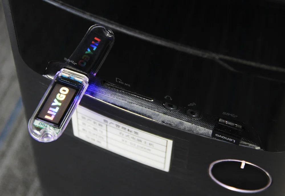 LILYGO® T-Dongle-S3 ESP32-S3 Dongle With 0.96 inch ST7735 LCD Display Screen Support WiFi BLE Hidden TF Card Development Board