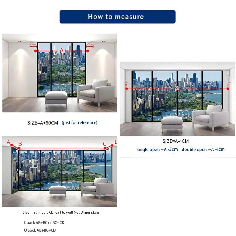 Tuya  wifi Electric Smart curtain Motor Motorized Customized Track Rod Support Alexa Google Assist yandexAlice Remote Control - Stereotech