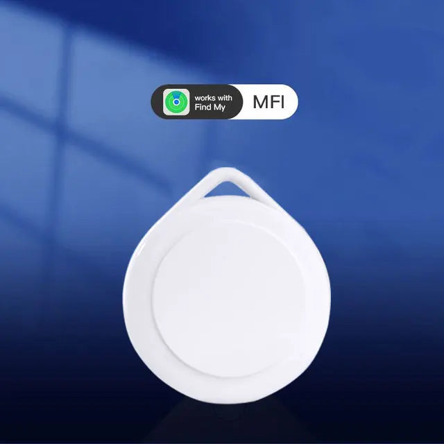 Smart Bluetooth GPS Tracker Works with Find My APP Anti Lose Reminder Device for Iphone Tag Replacement Locator MFI Rated