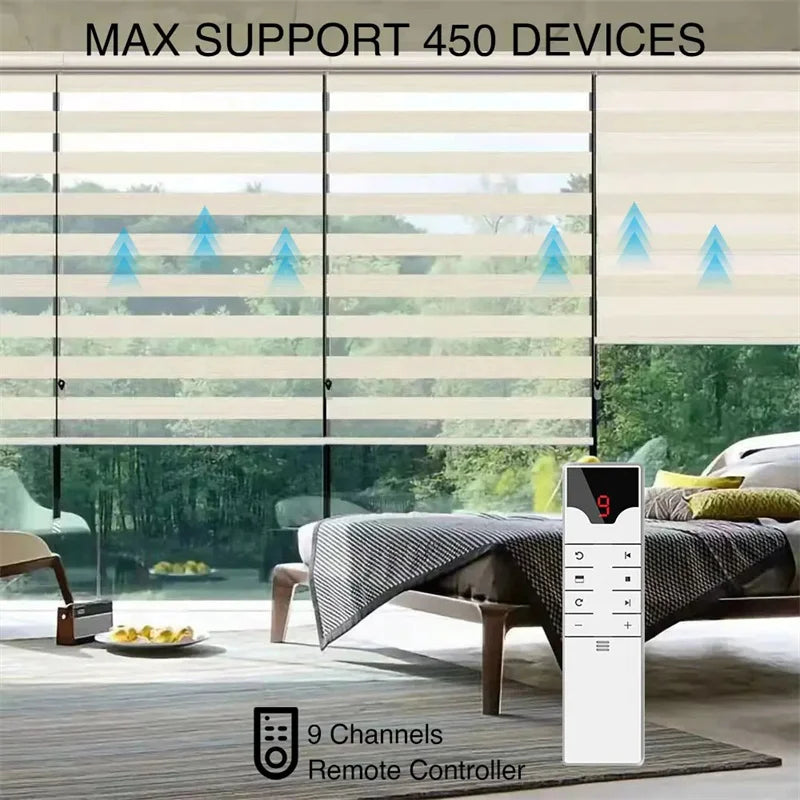 Tuya Smart Electric Curtains Motor Roller Blinds Wifi / Zigbee Automatic Tubular Blinds Shutters For 36 37 38mm Aluminum Tube - Stereotech