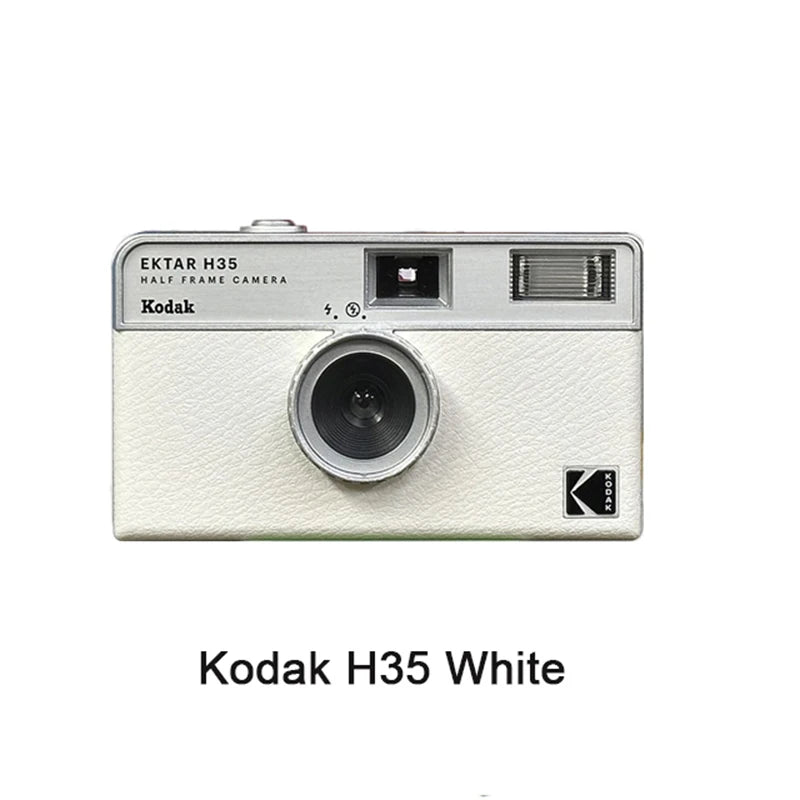 Original Kodak Camera EKTAR H35 Half Frame Camera 35mm Film Camera Reusable Film Camera With Flash Light Birthday Christmas Gift