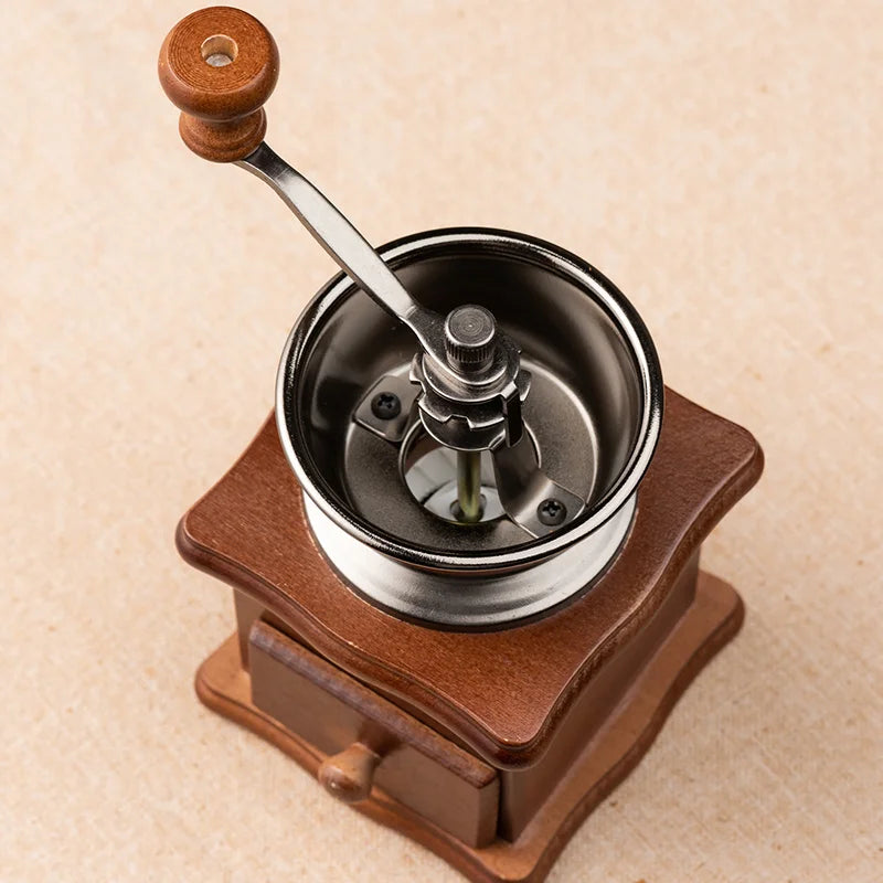 Classical Retro Manual Coffee Bean Grinder - Stereotech