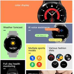 2025 New Bluetooth Call Smart Watches Pro 1.32” Inch 160*160 Custom Dials Sport Men And Woman Health Monitor Smartwatch For Man