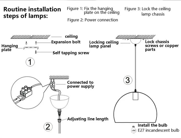 4 Colorful LED Balloon Chandelier Colorful Glass Ball Bubble Ceiling