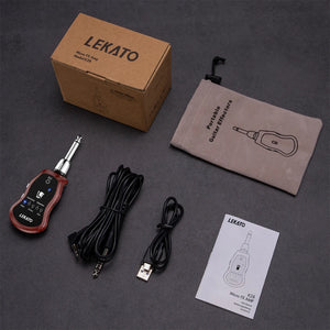 B6 Effector Bluetooth Rechargeable Electric Guitar Earphone Mini Amplifier Guitar Practice Effects Synthesizer with 5 Effects
