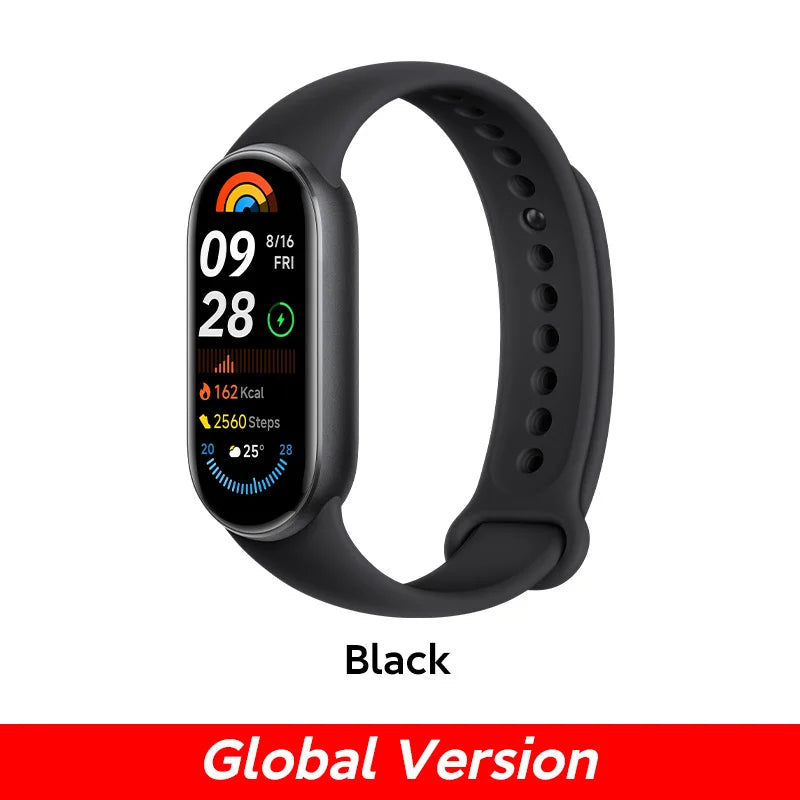 [World Premiere]Global Version Xiaomi Smart Band 9 150+ Sports Modes Sleep Monitoring 1.62&quot; AMOLED Display 21-day Battery Life
