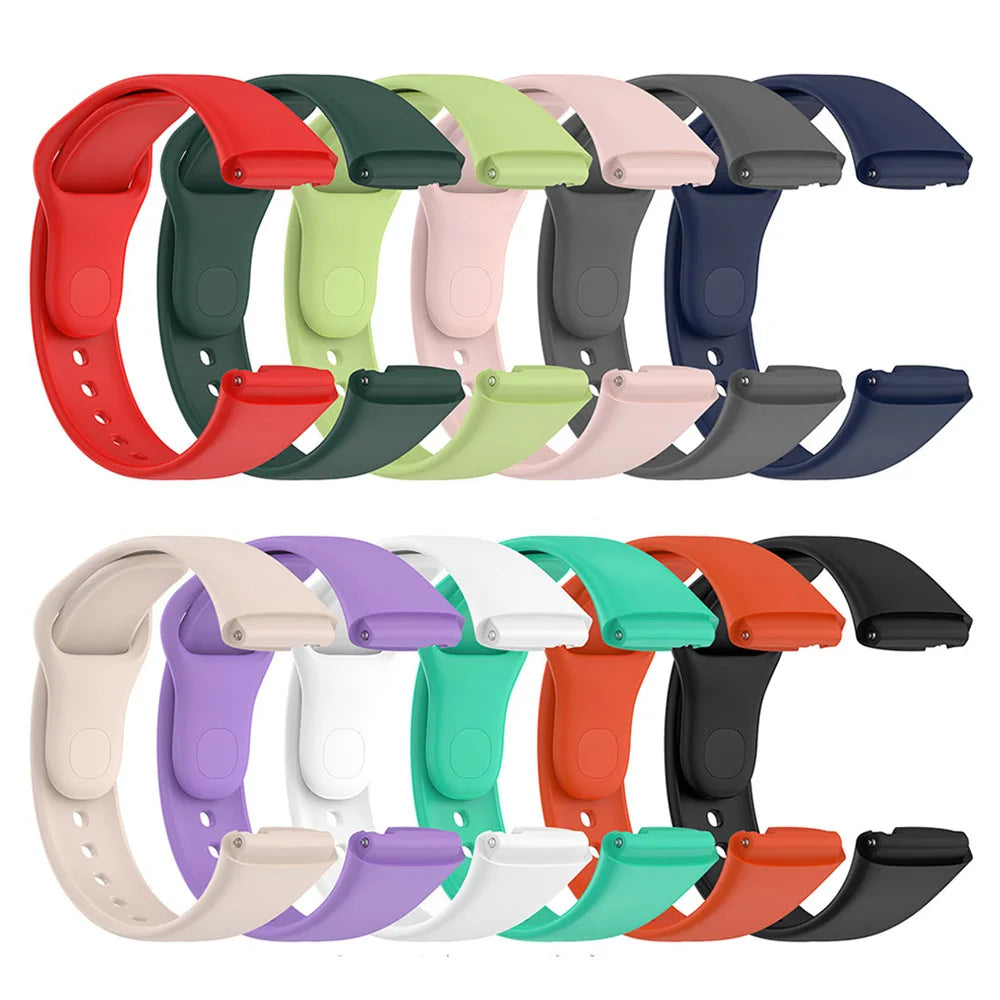 Silicone Strap For Redmi Watch 3 Active/Lite Bracelet Watchband +
