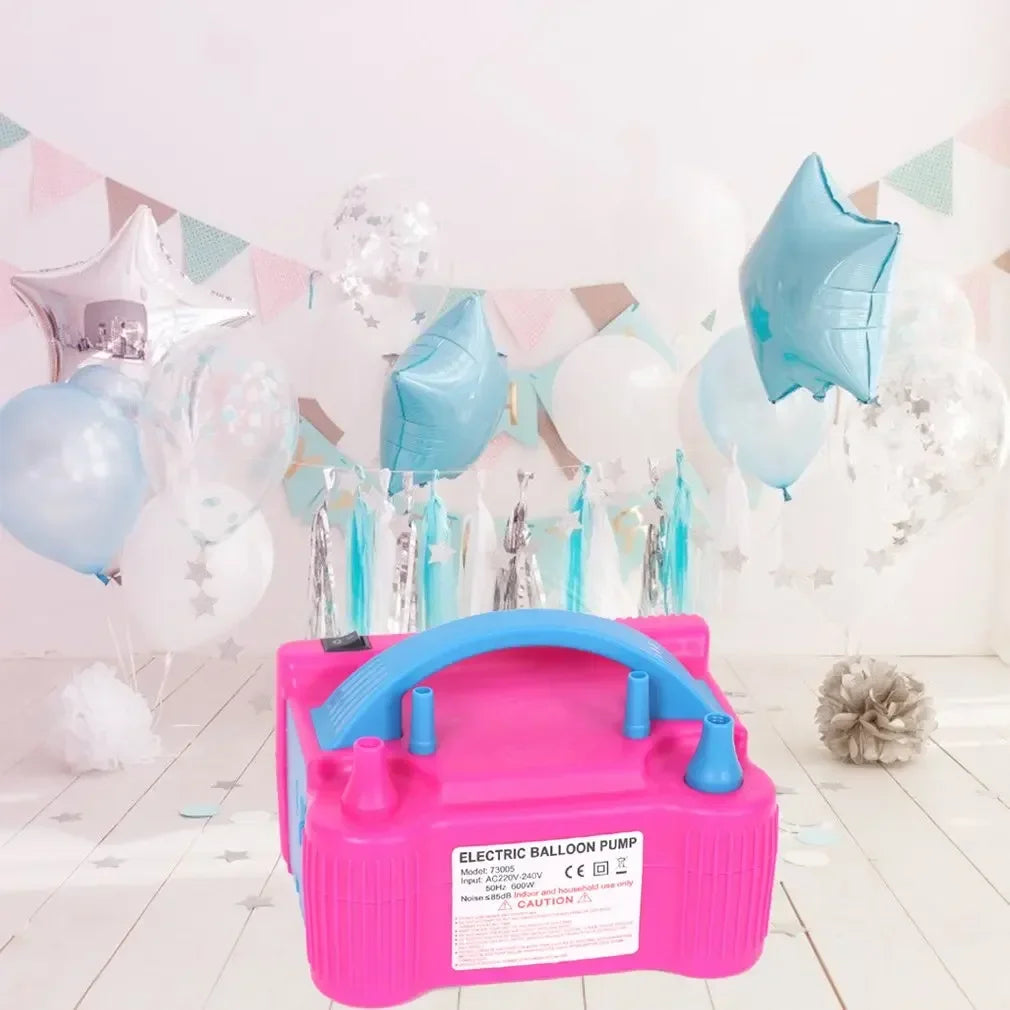 Electric Balloon Inflator Portable Tire Pump Inflator Pump Holiday Supply Balloon Inflatable Tool Home Accessories EU US Plug