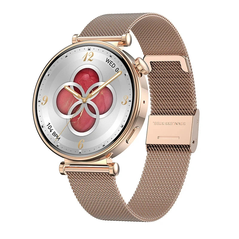 Xiaomi Mijia NFC Smart Watch Women Voice Assistant Bluetooth Call Heart Rate Monitoring Waterproof Sport Fitness Women&#39;s Watches