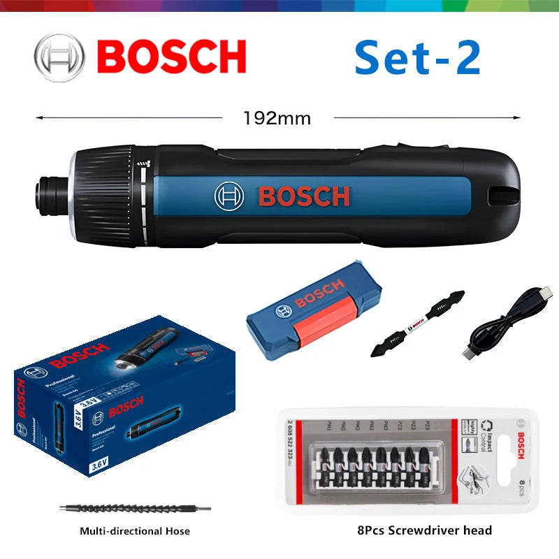 Bosch GO 3 Cordless Electric Screwdriver Charging Screwdrivers Install Or Remove Screws 3 rd Gen Brand-new Products Power Tool