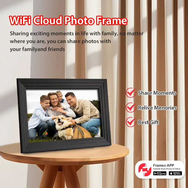 10.1Inch 32G MEMORY Digital WiFi Frame Smart Digital Photo Frame Electronic Album Digital Frame for Picture Frame WiFi