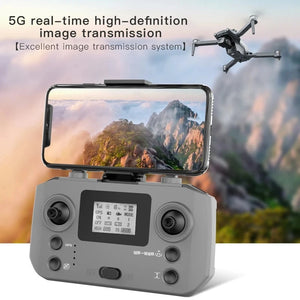 L600 PRO MAX Drone 4K Three-Axis PTZ HD Dual Camera Laser Obstacle Avoidance Brushless Motor GPS 5G WIFI RC FPV Quadcopter Toys - Stereotech