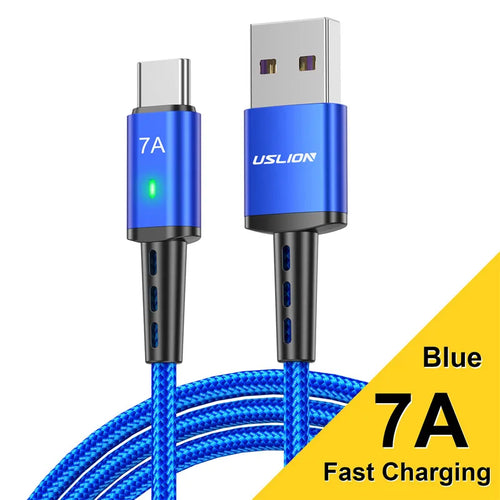 USLION 7A Fast USB C Cable - Stereotech