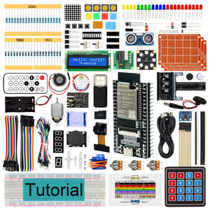 Freenove Ultimate Starter Kit for ESP32-WROVER CAM Wireless, Python C Java, 795-Page Detailed Tutorial, 240 Items, 122 Projects