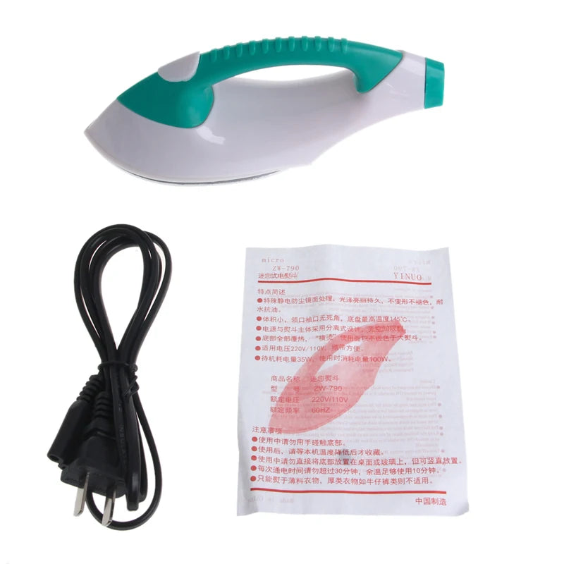Mini Portable Electric Traveling Steam Iron For Clothes Dry US Plug A6HB - Stereotech