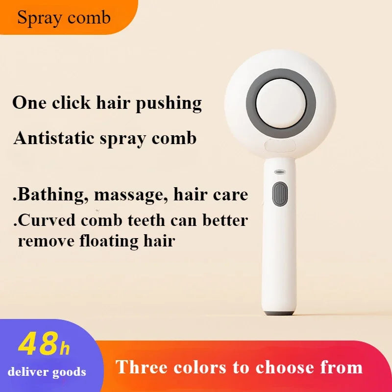 Pet Spray Comb Cat Cleaning Massage Brush Hair Removing Float Needle Anti Flying Hair Spray Cat Comb for Kitten Gift