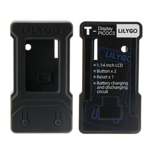 LILYGO® T-Display Shell ABS Accessories For T-Display T-PicoC3 T-Display RP2040 1.14 Inch LCD Control Board ESP32 Display