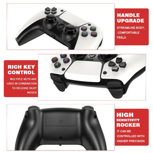 NEW Q10 3D Game Stick 128G Video game console retro 4K home console 2.4G doubles Wireless game controller supporting For PSP