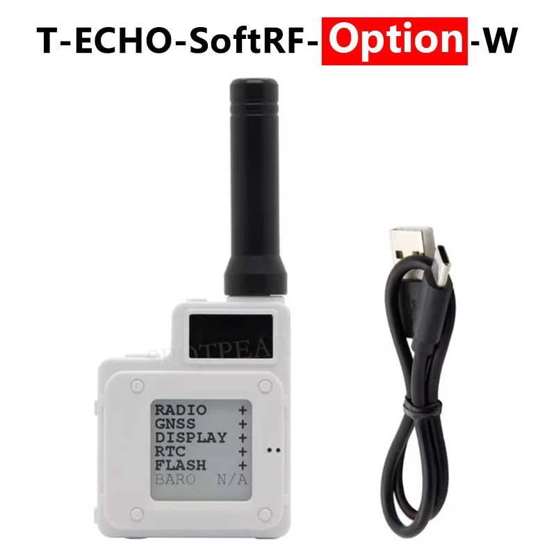 For TTGO T-Echo NRF52840 SoftRF/Meshtastic LoRa SX1262 BME280 GPS GNSS L76K E-Paper 1.54inch NFC For LILYGO